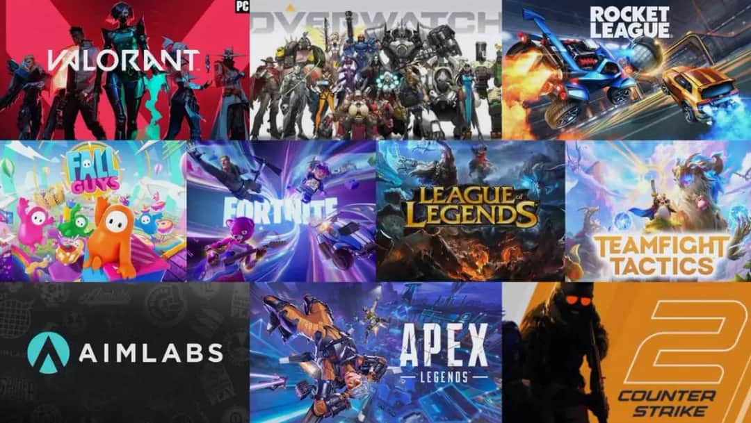 Top 10 najpopularniejszych gier e-sportowych w 2023 roku